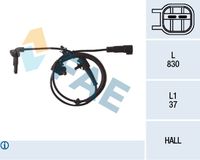 FAE 78109 - Sensor, revoluciones de la rueda