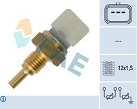 FAE 33356 - Sensor, temperatura del refrigerante