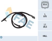 FAE 78031 - Sensor, revoluciones de la rueda