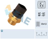 FAE 37980 - Interruptor de temperatura, ventilador del radiador