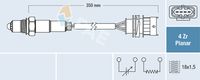 FAE 77498 - Sonda lambda: Sensor de paso<br>Longitud de cable [mm]: 320<br>Cantidad líneas: 4<br>