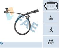 FAE 79384 - Número de enchufes de contacto: 3<br>Forma del enchufe: en forma de d<br>Color de conector: gris claro<br>