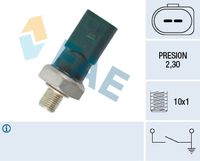 FAE 12891 - Medida de rosca: M10x1<br>Número de enchufes de contacto: 2<br>