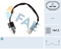 FAE 40760 - Interruptor, piloto de marcha atrás