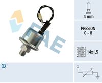 FAE 14550 - Sensor, presión de aceite