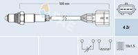 FAE 77584 - Sonda lambda: Sonda de regulación<br>Lado de montaje: delante del catalizador<br>Longitud de cable [mm]: 400<br>Número de enchufes de contacto: 4<br>