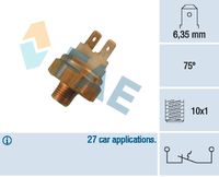 FAE 35450 - Interruptor de temperatura, testigo de líquido refrigerante