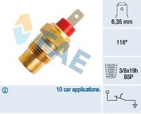 FAE 35102 - Interruptor de temperatura, testigo de líquido refrigerante