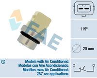 FAE 35310 - Interruptor de temperatura, testigo de líquido refrigerante