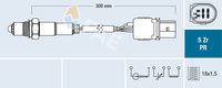 FAE 75031 - Sonda lambda: Sensor de paso<br>Longitud de cable [mm]: 460<br>Número de enchufes de contacto: 6<br>