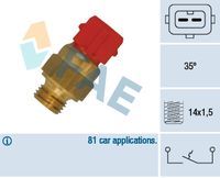 FAE 35871 - Interruptor de temperatura, testigo de líquido refrigerante