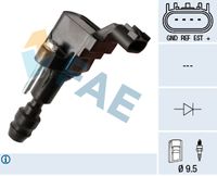 FAE 80329 - Número de enchufes de contacto: 4<br>Forma del enchufe: oval<br>Juego alternativo de reparación: 880403<br>