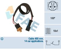 FAE 35900 - Interruptor de temperatura, testigo de líquido refrigerante