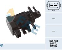 FAE 56047 - Lado de montaje: Refrigerador de aire de sobrealimentación<br>Lado de montaje: Válvula EGR<br>Tensión [V]: 12<br>Tipo de servicio: electroneumático<br>Número de enchufes de contacto: 2<br>Número de orificios: 2<br>Juego alternativo de reparación: 555155<br>