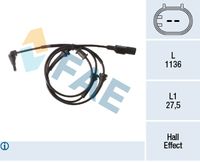 FAE 78277 - Sensor, revoluciones de la rueda