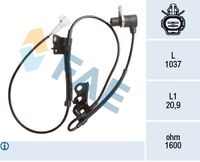 FAE 78418 - Sensor, revoluciones de la rueda