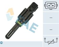 FAE 33168 - Sensor, temperatura del aire de admisión