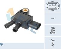 FAE 16163 - Sensor, presión gas de escape