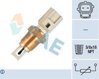 FAE 33426 - Sensor, temperatura del aire de admisión