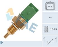 FAE 33705 - Sensor, temperatura del compartimento del motor