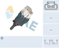 FAE 24893 - Longitud [mm]: 92<br>Tipo de servicio: mecánico<br>Número de enchufes de contacto: 4<br>Nº de información técnica: circuit N.C.<br>Nº de información técnica: circuit N.O.<br>