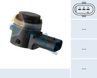 FAE 66068 - Lado de montaje: interior<br>Equipamiento de vehículo: para vehículos con asistente de aparcamiento semiautomático<br>para el tipo de serie del modelo: BM<br>Número de enchufes de contacto: 3<br>Lado de montaje: delante<br>Lado de montaje: posterior<br>