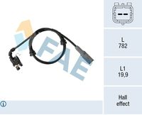 FAE 78548 - Lado de montaje: Eje trasero<br>