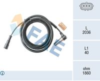 FAE 78559 - Lado de montaje: Eje delantero, izquierda<br>Lado de montaje: Eje delantero, derecha<br>Longitud [mm]: 2000<br>