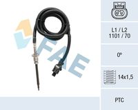 FAE 68022 - Sensor, temp. gas escape