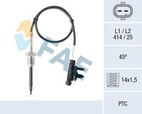 FAE 68087 - Sensor, temp. gas escape