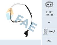 FAE 68104 - Sensor, temp. gas escape