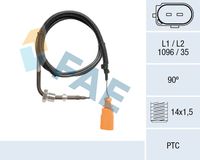 FAE 68117 - Sensor, temp. gas escape