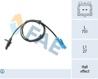 FAE 78714 - Sensor, revoluciones de la rueda