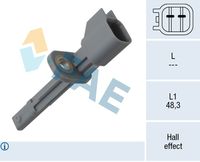 FAE 78645 - Sensor, revoluciones de la rueda