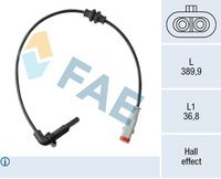 FAE 78306 - Sensor, revoluciones de la rueda