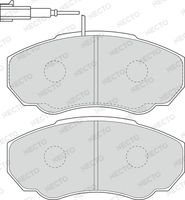 NECTO FD6895V - año construcción desde: 11/1999<br>año construcción hasta: 08/2001<br>Lado de montaje: Eje delantero<br>Carga útil [kg]: 1800<br>Espesor [mm]: 18,9<br>Homologación: R90 Homologated<br>Ancho [mm]: 160<br>Altura [mm]: 64,3<br>Peso [kg]: 2,5<br>Número de indicadores de desgaste [por eje]: 1<br>Contacto avisador de desgaste: con contacto avisador de desgaste<br>Sistema de frenos: TRW<br>Tipo de envase: caja<br>Número de WVA: 21799<br>Número de WVA: 23603<br>