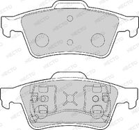 NECTO FD7026A - Juego de pastillas de freno - ALTA PRESTACION