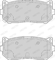 NECTO FD7035A - Juego de pastillas de freno - ALTA PRESTACION