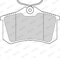 NECTO FD7187A - Lado de montaje: Eje delantero<br>Espesor [mm]: 16<br>Homologación: R90 Homologated<br>Ancho [mm]: 119<br>Altura [mm]: 70<br>Peso [kg]: 1,4<br>Contacto avisador de desgaste: no preparado para indicador de desgaste<br>Sistema de frenos: TRW<br>Tipo de envase: caja<br>Artículo complementario / información complementaria 2: con pernos<br>Número de WVA: 20168<br>