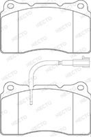 NECTO FD7200A - Juego de pastillas de freno - ALTA PRESTACION