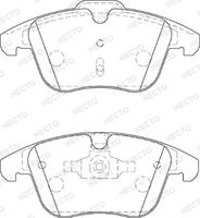 NECTO FD7249A - Lado de montaje: Eje trasero<br>Equipamiento de vehículo: para vehículos con freno de estacionamiento electrónico<br>Espesor [mm]: 17<br>Ancho [mm]: 106<br>Altura 1 [mm]: 48<br>Contacto avisador de desgaste: no preparado para indicador de desgaste<br>Sistema de frenos: TRW<br>