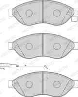 NECTO FD7267V - Lado de montaje: Eje delantero<br>Peso total autorizado [kg]: 3000<br>Espesor [mm]: 19,2<br>Homologación: R90 Homologated<br>Ancho [mm]: 169,3<br>Altura [mm]: 61,6<br>Peso [kg]: 2,517<br>Contacto avisador de desgaste: con contacto avisador de desgaste<br>Vibración: con amortiguador de vibraciones<br>Sistema de frenos: Brembo<br>Tipo de envase: caja<br>Artículo complementario / información complementaria 2: con tornillos pinza freno<br>Número de WVA: 24468<br>Número de WVA: 24469<br>