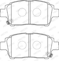 NECTO FD7308A - Juego de pastillas de freno - ALTA PRESTACION