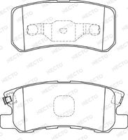 NECTO FD7323A - Juego de pastillas de freno - ALTA PRESTACION