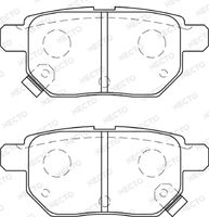 NECTO FD7336A - Juego de pastillas de freno - ALTA PRESTACION
