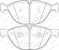 NECTO FD7369A - Juego de pastillas de freno - ALTA PRESTACION