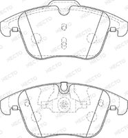 NECTO FD7370A - Juego de pastillas de freno - ALTA PRESTACION