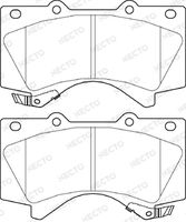NECTO FD7432A - Juego de pastillas de freno - ALTA PRESTACION