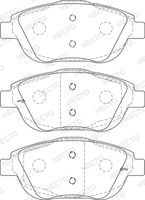 NECTO FD7472A - Juego de pastillas de freno - ALTA PRESTACION