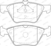 NECTO FD7473A - Juego de pastillas de freno - ALTA PRESTACION